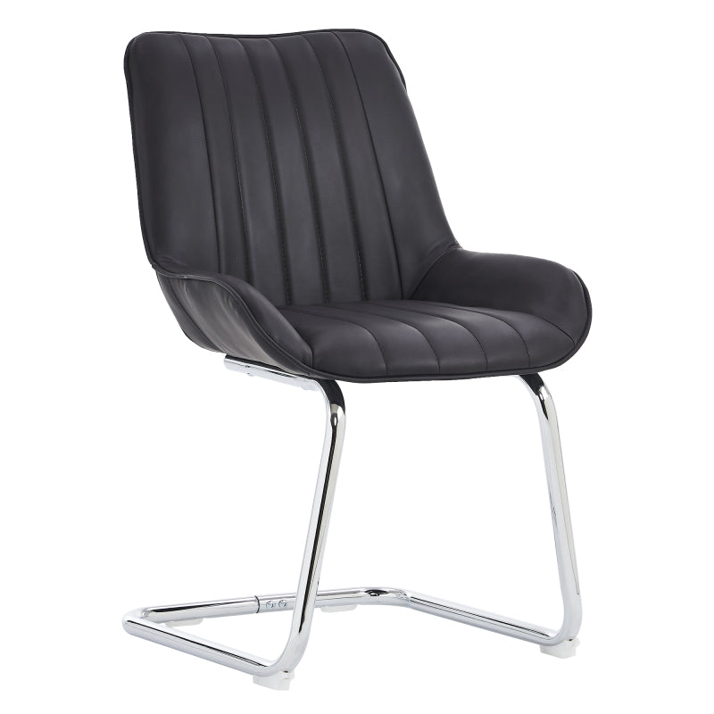 Sorgfältig ausgewählte Küche Wohnzimmer Esszimmer Stühle aus Kunstleder Material für leichtere Wartung! (Satz von 2)