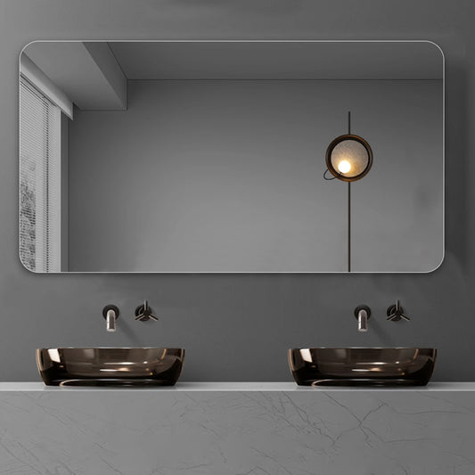 70*90CM Bathroom Vanity Mirror , Wall-Mounted Mirror for Bathroom Anti-Fog Waterproof