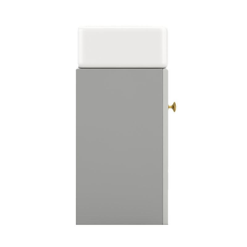 Badezimmermöbel Waschbecken mit Waschtischunterschrank 46 cm , Waschtischunterschrank , Waschtischunterschrank hängend , Kleine Gästebadmöbel