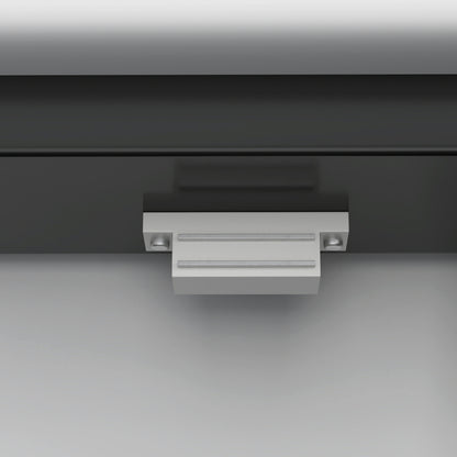 Badezimmerschrank 73x45,5x83,5 cm mit Keramikwaschbecken, 3 Soft-Close-Schubladen, Türregal, verstellbarem Fach, Schwarz