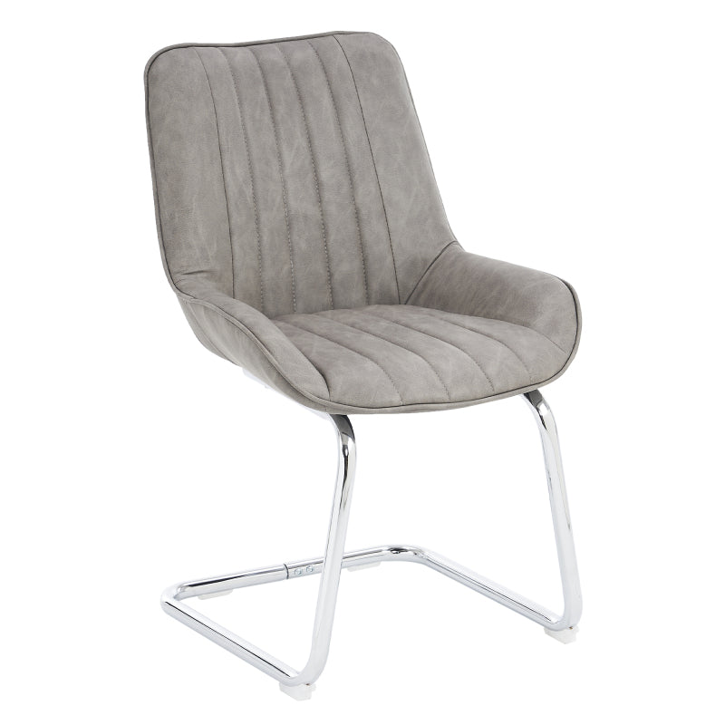 Sorgfältig ausgewählte Küche Wohnzimmer Esszimmer Stühle aus Kunstleder Material für leichtere Wartung! (Satz von 2)