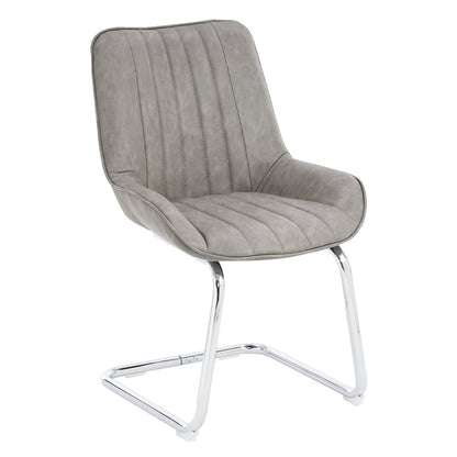 Sorgfältig ausgewählte Küche Wohnzimmer Esszimmer Stühle aus Kunstleder Material für leichtere Wartung! (Satz von 2)