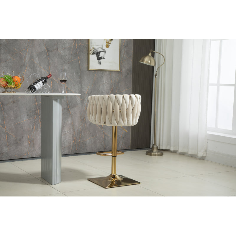 Vintage Barhocker mit Rückenlehne und Fußstütze Counter Höhe Esszimmerstuhl Für Kücheninsel Esszimmer Bar Theke Potluck Party Lounge Bereich
