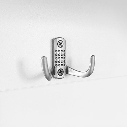 Weißer Eingang Schrank, zur offenen Aufbewahrung - Kleiderständer, Garderobe, Schuhschrank