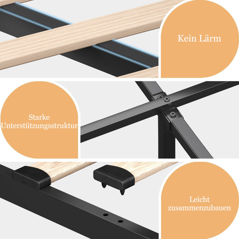 Polsterbett einzelbett, 360-Surround-LED-Funktion, Drucktaste/App/Fernbedienung, 90*200 cm, weiß PU-Material Hydraulisches Lagerbett, gepolstertes Kopfteil mit USB Typ-C Ladefunktion (Mit Matratze)
