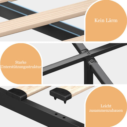 Polsterbett einzelbett, 360-Surround-LED-Funktion, Drucktaste/App/Fernbedienung, 90*200 cm, weiß PU-Material Hydraulisches Lagerbett, gepolstertes Kopfteil mit USB Typ-C Ladefunktion (Mit Matratze)