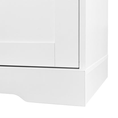 Weißer Eingang Schrank, zur offenen Aufbewahrung - Kleiderständer, Garderobe, Schuhschrank