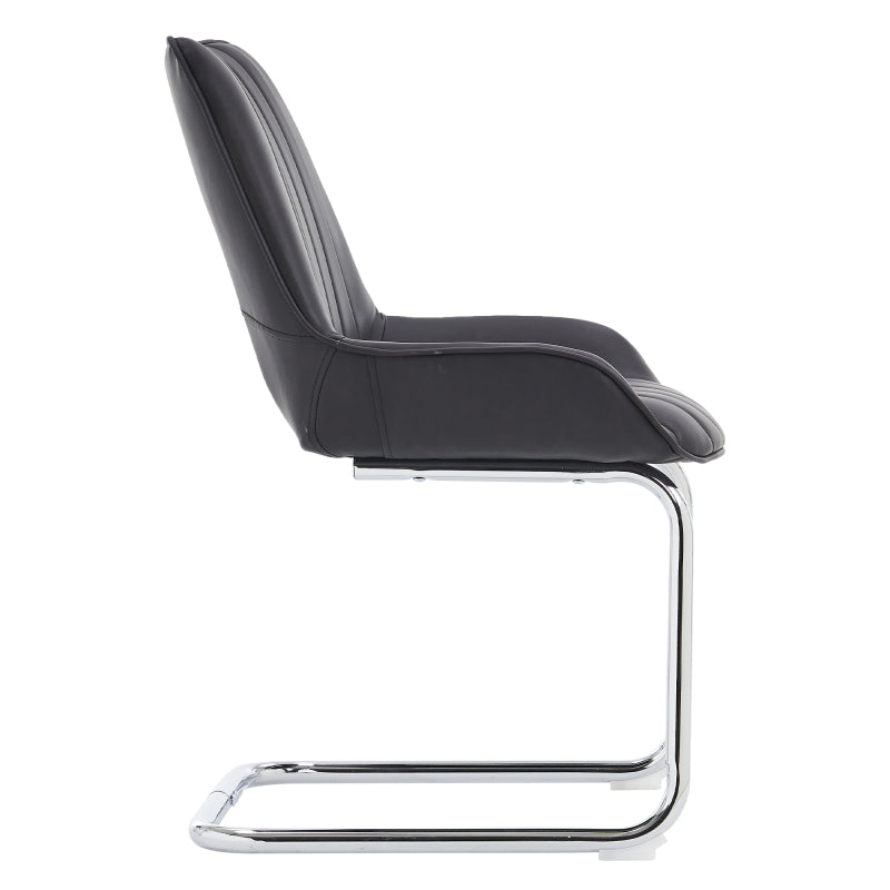Sorgfältig ausgewählte Küche Wohnzimmer Esszimmer Stühle aus Kunstleder Material für leichtere Wartung! (Satz von 2)