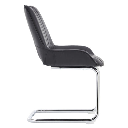 Sorgfältig ausgewählte Küche Wohnzimmer Esszimmer Stühle aus Kunstleder Material für leichtere Wartung! (Satz von 2)