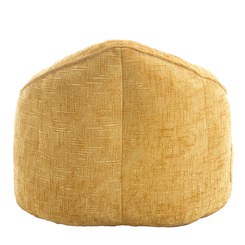 Sitzsack Sofa Stuhl für Erwachsene mit Fußstütze, Gelb