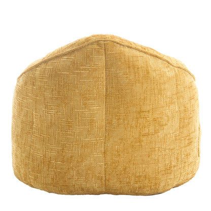 Sitzsack Sofa Stuhl für Erwachsene mit Fußstütze, Gelb