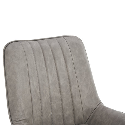 Sorgfältig ausgewählte Küche Wohnzimmer Esszimmer Stühle aus Kunstleder Material für leichtere Wartung! (Satz von 2)