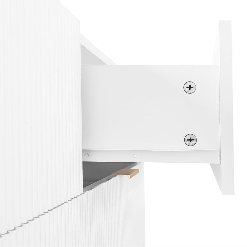 Elegantes Sideboard mit modernem Design, Kommode mit Schubladen und viel Stauraum