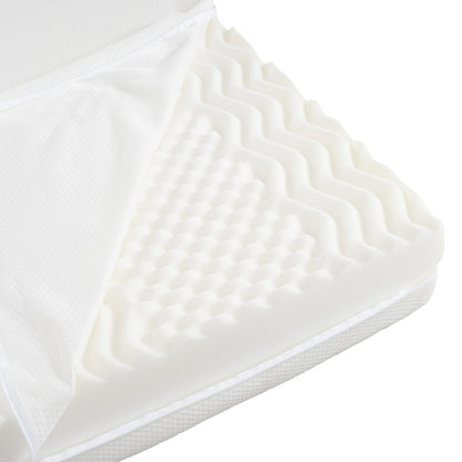 Kaltschaummatratze, 140x200, 7 Zonen Komfortschaummatratze, 20 cm hoch, H3,H2, Ergonomische Kaltschaummatratze mit Griffe