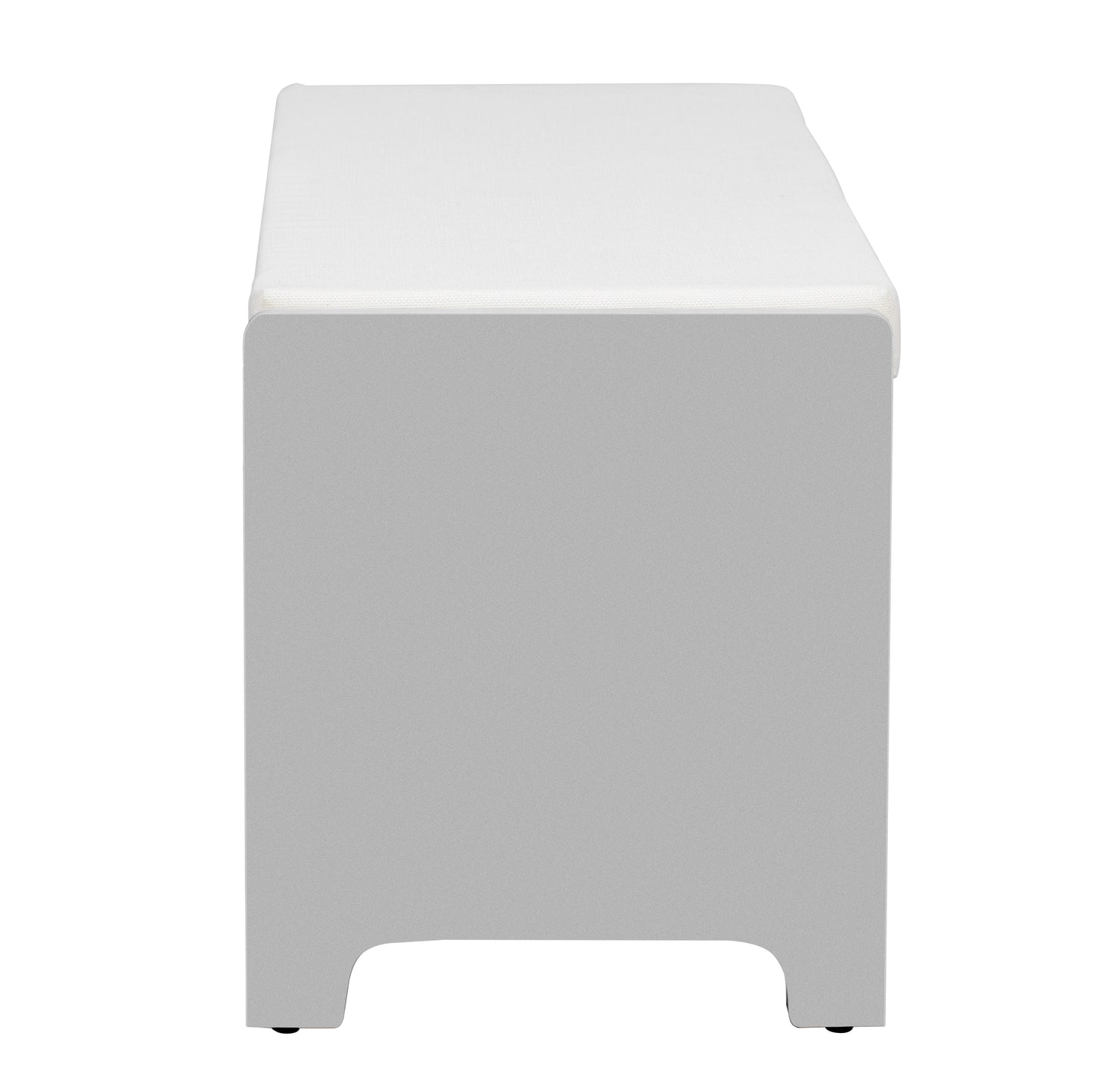 Moderne schuhbank mit sitzfläche, Eingangsbereich, Wohnzimmer, flurmöbel,  Grau