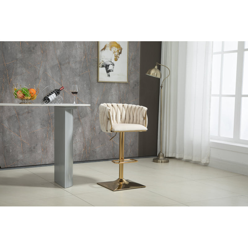 Vintage Barhocker mit Rückenlehne und Fußstütze Counter Höhe Esszimmerstuhl Für Kücheninsel Esszimmer Bar Theke Potluck Party Lounge Bereich