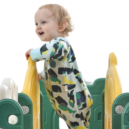 Mein kleines Schloss-Slide Kletterspielzeug für Kinder, 6 in 1 Kinderrutsche, Klettern, Bohrspiel, Stauraum, Spielgang, Basketballrahmen. Hergestellt aus HDPE (Enthält keine Meereskugeln)