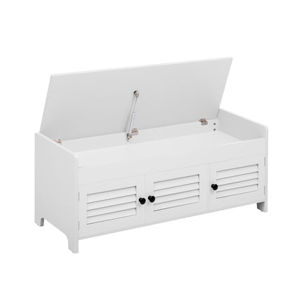 Moderne schuhbank mit sitzfläche, Eingangsbereich, Wohnzimmer, flurmöbel, Weiß