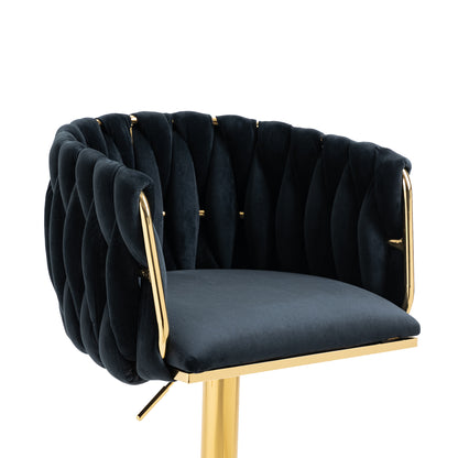 Vintage Barhocker mit Rückenlehne und Fußstütze Counter Höhe Esszimmerstuhl Für Kücheninsel Esszimmer Bar Theke Potluck Party Lounge Bereich