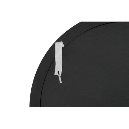 Schwarzes Bücherregal mit bogenförmigem Design, Höhe 120 cm, geeignet für Wohnzimmer, Schlafzimmer, Arbeitszimmer und Büro