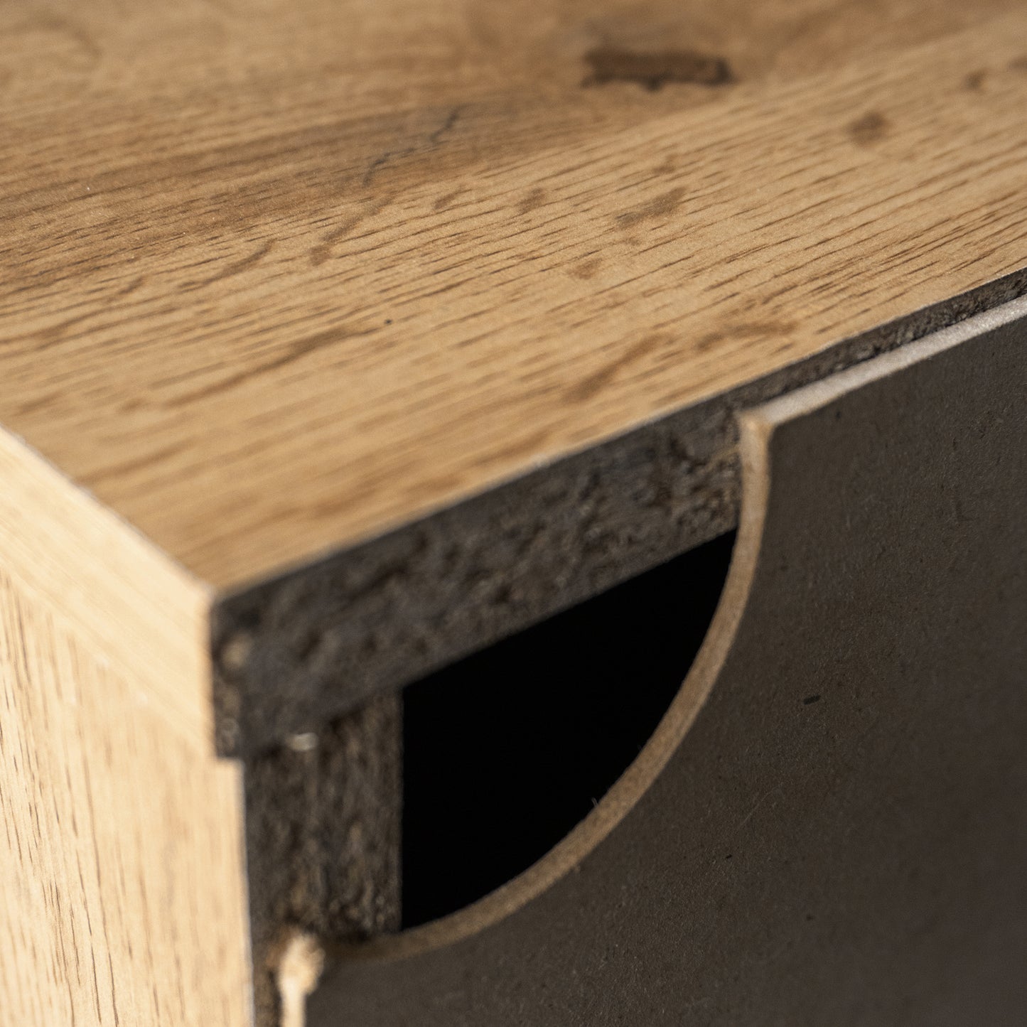 Moderner Schuhschrank mit 5 Fächern, Verstellbare Einlegeböden, Holzfarbe