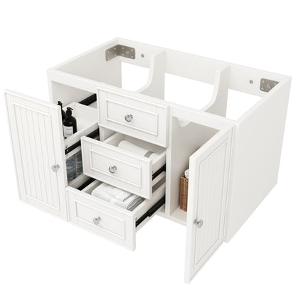 Hängender Waschtisch, Moderner Stil,Badmöbel für Badezimmer,weiß