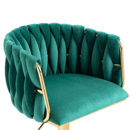 Vintage Barhocker mit Rückenlehne und Fußstütze Counter Höhe Esszimmerstuhl Für Kücheninsel Esszimmer Bar Theke Potluck Party Lounge Bereich