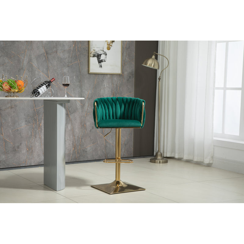 Vintage Barhocker mit Rückenlehne und Fußstütze Counter Höhe Esszimmerstuhl Für Kücheninsel Esszimmer Bar Theke Potluck Party Lounge Bereich