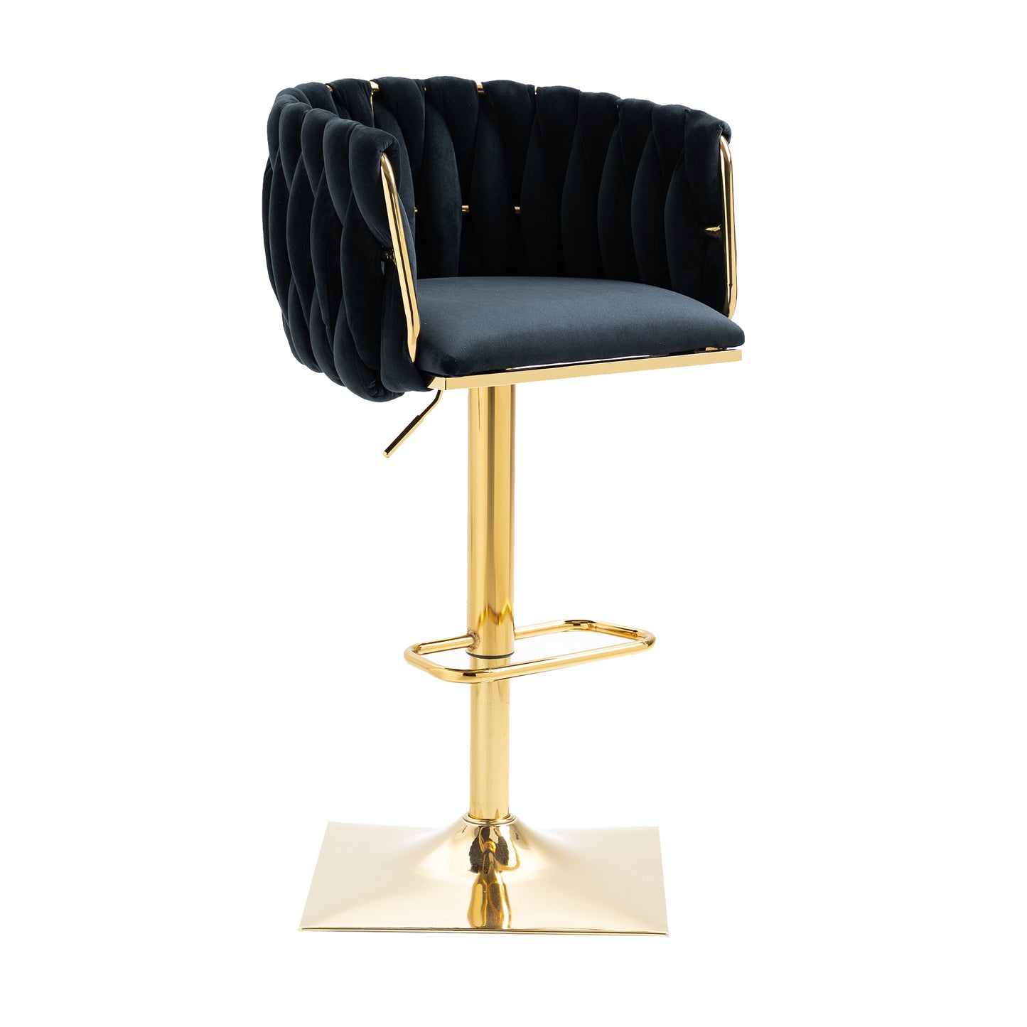 Vintage Barhocker mit Rückenlehne und Fußstütze Counter Höhe Esszimmerstuhl Für Kücheninsel Esszimmer Bar Theke Potluck Party Lounge Bereich