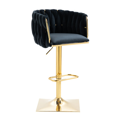 Vintage Barhocker mit Rückenlehne und Fußstütze Counter Höhe Esszimmerstuhl Für Kücheninsel Esszimmer Bar Theke Potluck Party Lounge Bereich