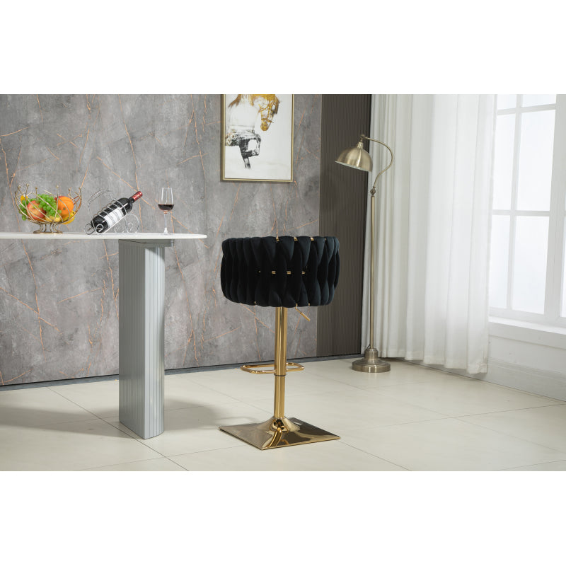 Vintage Barhocker mit Rückenlehne und Fußstütze Counter Höhe Esszimmerstuhl Für Kücheninsel Esszimmer Bar Theke Potluck Party Lounge Bereich