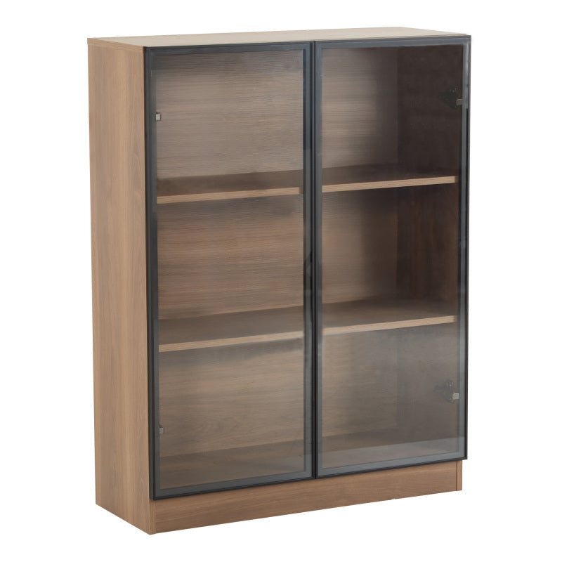 Glasvitrine mit Beleuchtung, Sammlervitrine, Wohnzimmerschrank