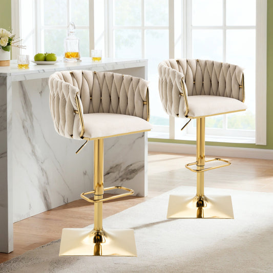 Vintage Barhocker mit Rückenlehne und Fußstütze Counter Höhe Esszimmerstuhl Für Kücheninsel Esszimmer Bar Theke Potluck Party Lounge Bereich