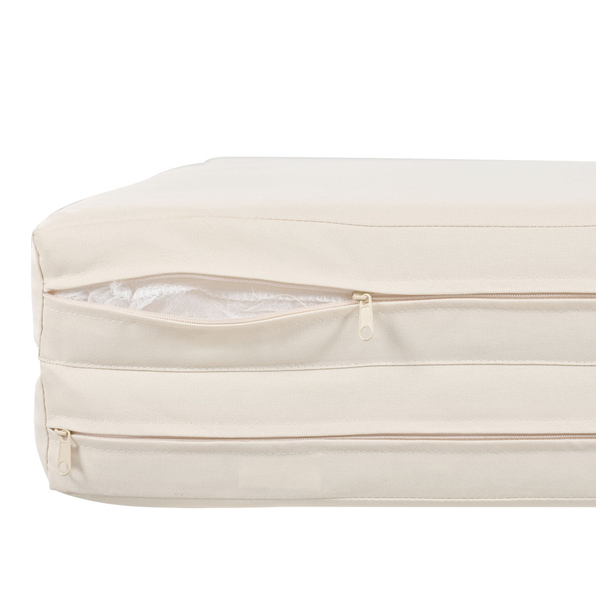 Gartenlounge-Set, Rattanzelt, geeignet für 2–4 Personen, inklusive aller Sitzkissen und Kissen, graues Rattan, beiger Türvorhang, Sitzkissen mit Reißverschluss, daher abnehmbar und waschbar