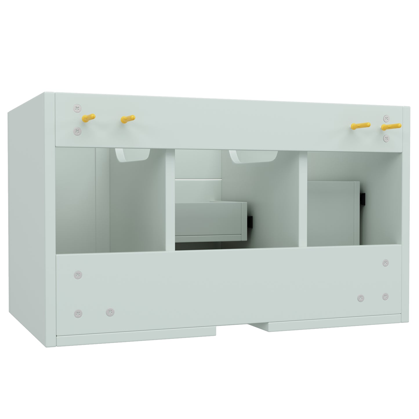 Hängender Waschtisch, Moderner Stil,Badmöbel für Badezimmer, Grün