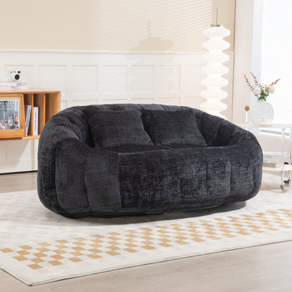 Bean Bag Sofa Lazy Sofa Durable Comfort Lounger High Back Bean Bag Chair Couch für Erwachsene und Kinder, Indoor & Outdoor, Accent Floor Soft Lounge Chair