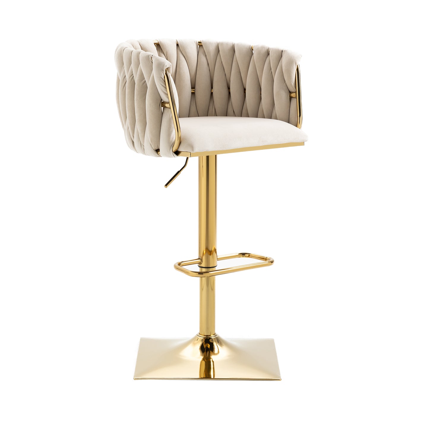 Vintage Barhocker mit Rückenlehne und Fußstütze Counter Höhe Esszimmerstuhl Für Kücheninsel Esszimmer Bar Theke Potluck Party Lounge Bereich