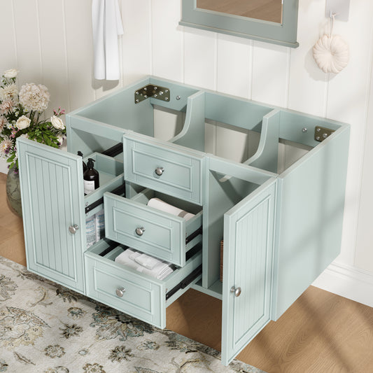 Hängender Waschtisch, Moderner Stil,Badmöbel für Badezimmer, Grün