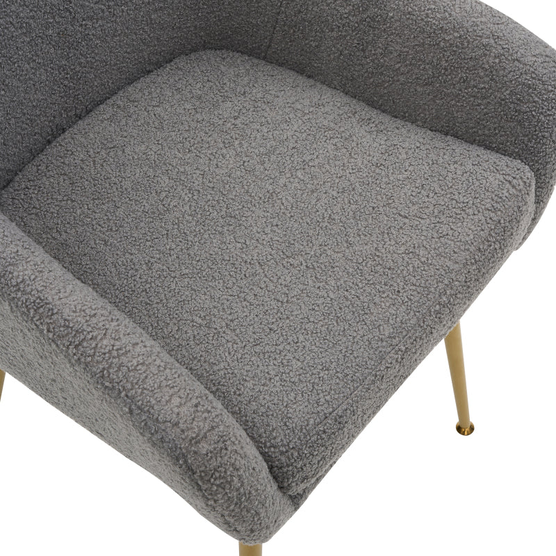 2 St Moderner, abnehmbaren Kissen für Küchen und Esszimmer, Grau