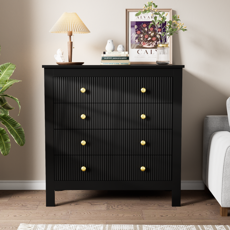 Sideboard, Kommode mit Spezialtüren, Goldgriffen, Sideboard/Schuhschrank/Schminktisch [OLD SKU:WF325795BAA]