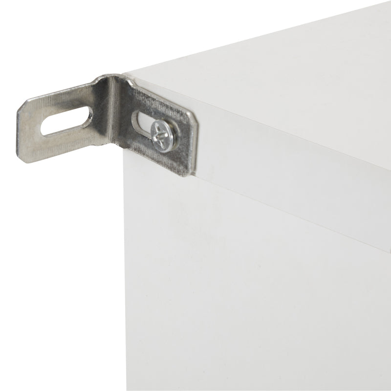 Moderne Schuhschrank, mit verstellbaren Regalen, goldenen Griffen, Schubladen, Klappschuhschrank und Türen,  weiß, B95/D24/H107.5