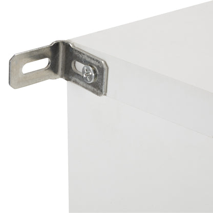 Moderne Schuhschrank, mit verstellbaren Regalen, goldenen Griffen, Schubladen, Klappschuhschrank und Türen,  weiß, B95/D24/H107.5